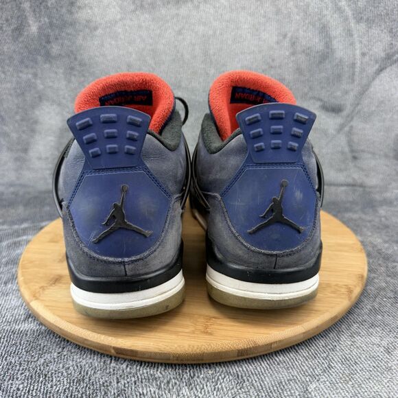 Jordan Air Jordan 4 Retro Shoes Mens Size 12 Blue Suede Sneakers CQ9597-401 main image 7
